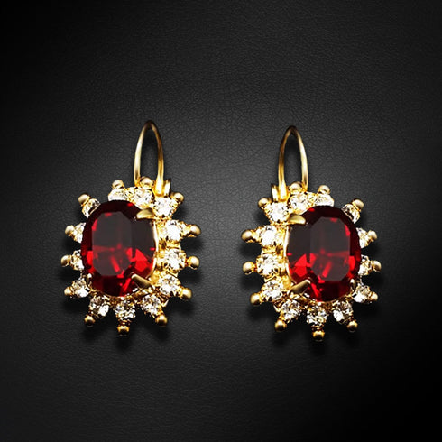 Серьги "Ferro" с кристаллами Swarovski™